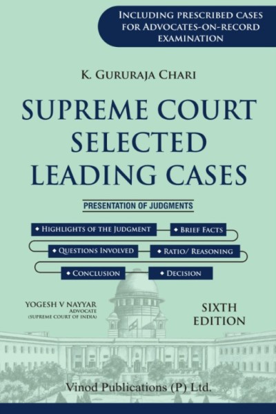 Supreme Court Selected Leading Cases (2 Vols)